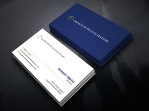 Design de Carte de Visite par Uttom 2 pour Greystone Wealth Advisors | Design : #33443339