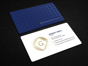 Business Card Design by Uttom 2 for Greystone Wealth Advisors | Design: #33443470