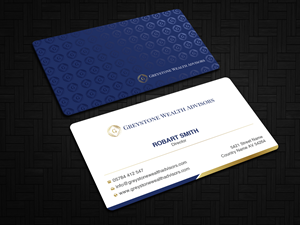 Business Card Design by Uttom 2 for Greystone Wealth Advisors | Design: #33443476