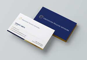 Design de Carte de Visite par Uttom 2 pour Greystone Wealth Advisors | Design : #33443704