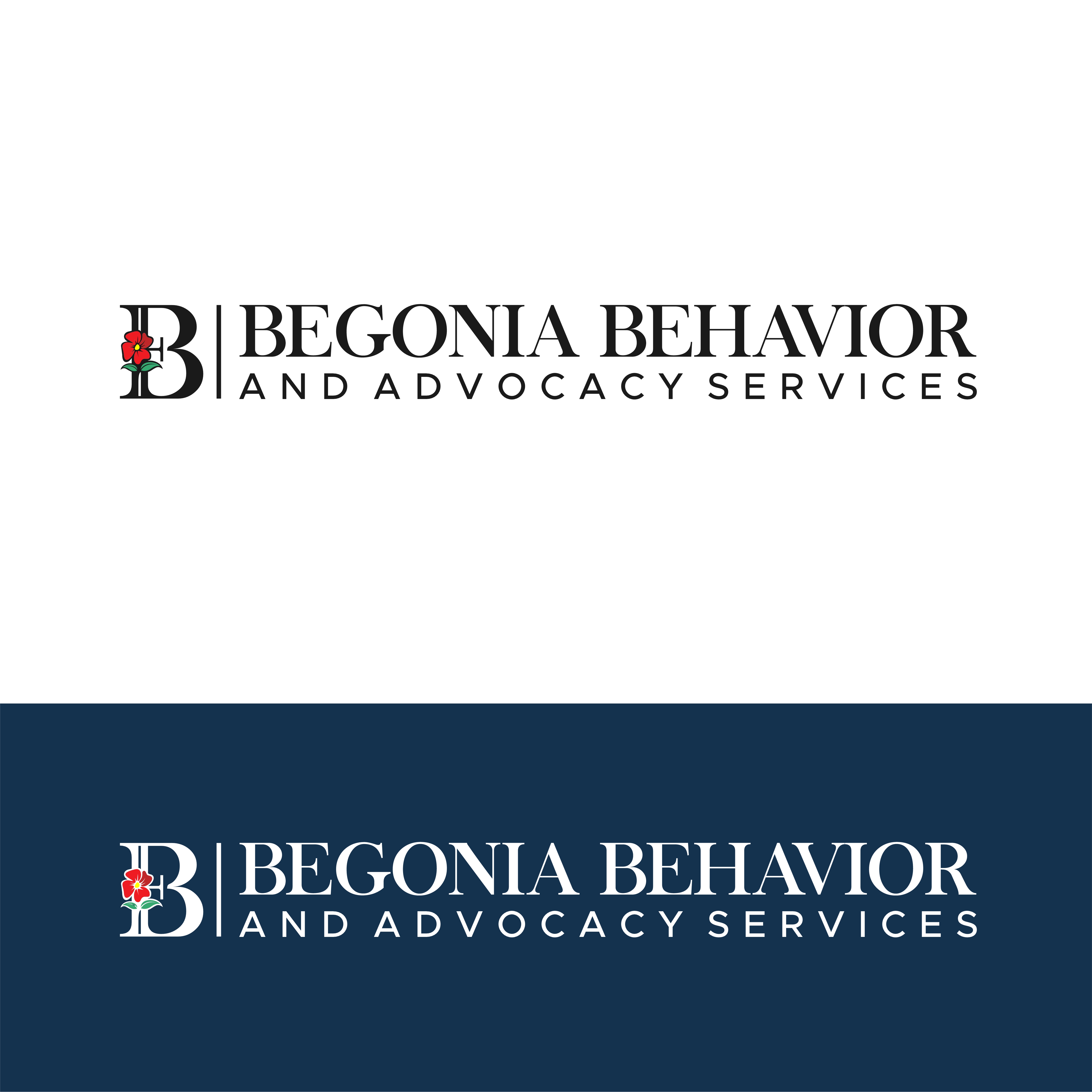 Diseño de Logo por bangsatkau para Begonia Behavioral Services LLC | Diseño #33446097