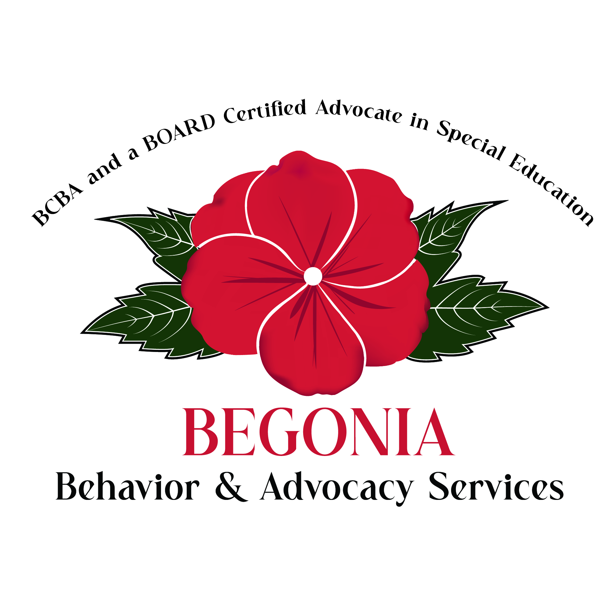 Logo Design by Faisal Graphics for Begonia Behavioral Services LLC | Design #33488303