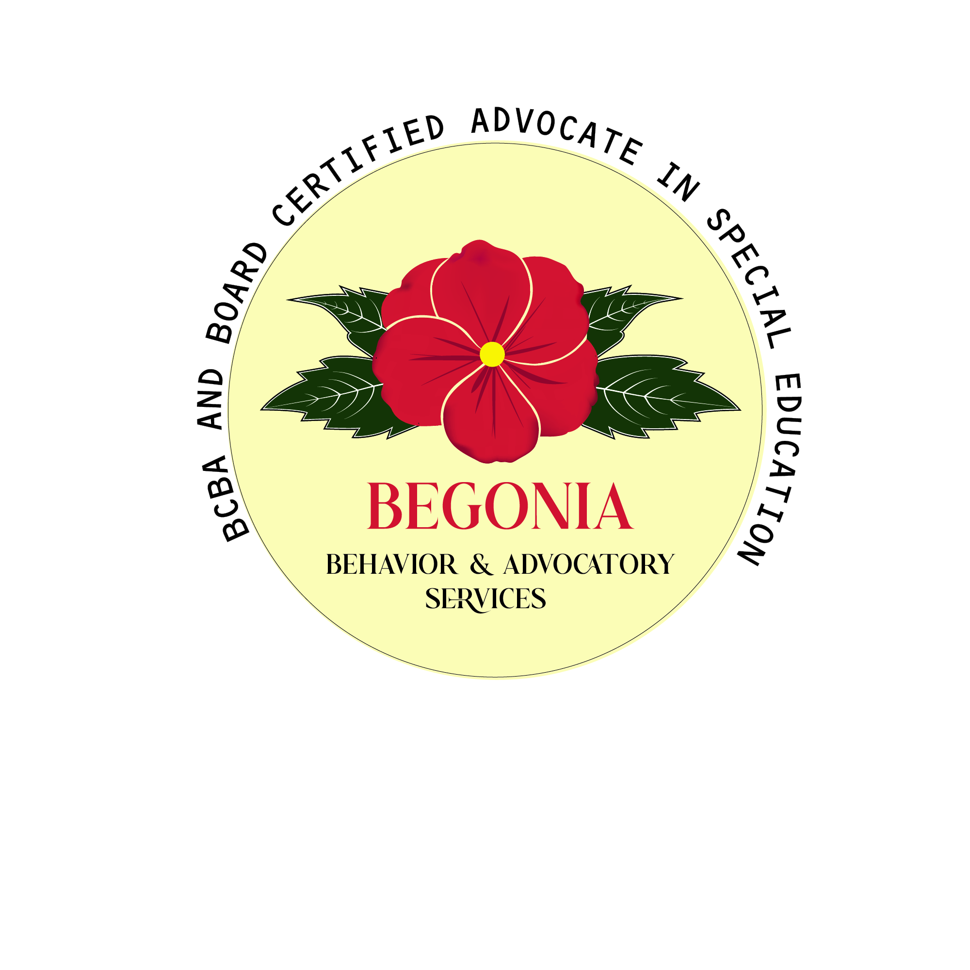 Diseño de Logo por Faisal Graphics para Begonia Behavioral Services LLC | Diseño #33509633