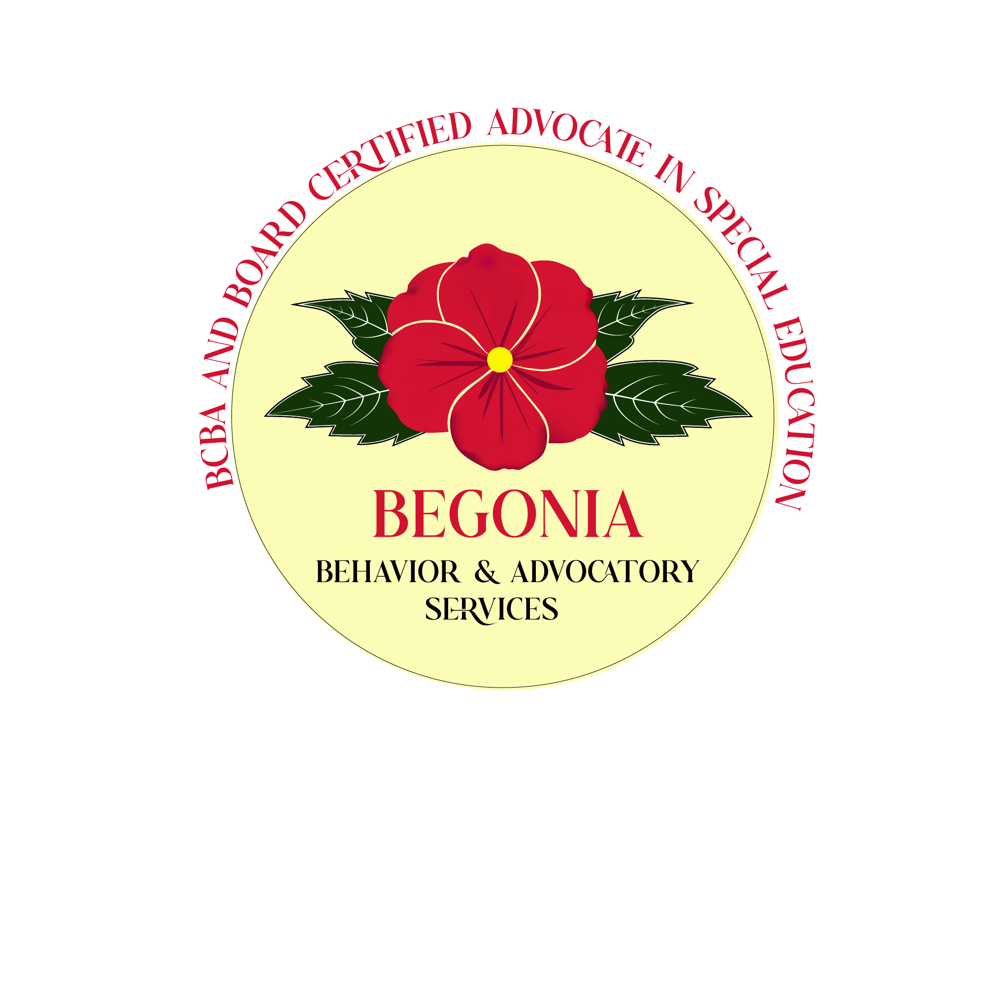 Diseño de Logo por Faisal Graphics para Begonia Behavioral Services LLC | Diseño #33509641