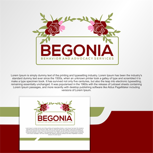 Diseño de Logo por diego costa para Begonia Behavioral Services LLC | Diseño: #33446374