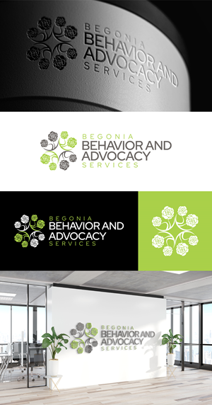 Diseño de Logo por PixelUP Graphics para Begonia Behavioral Services LLC | Diseño: #33451648