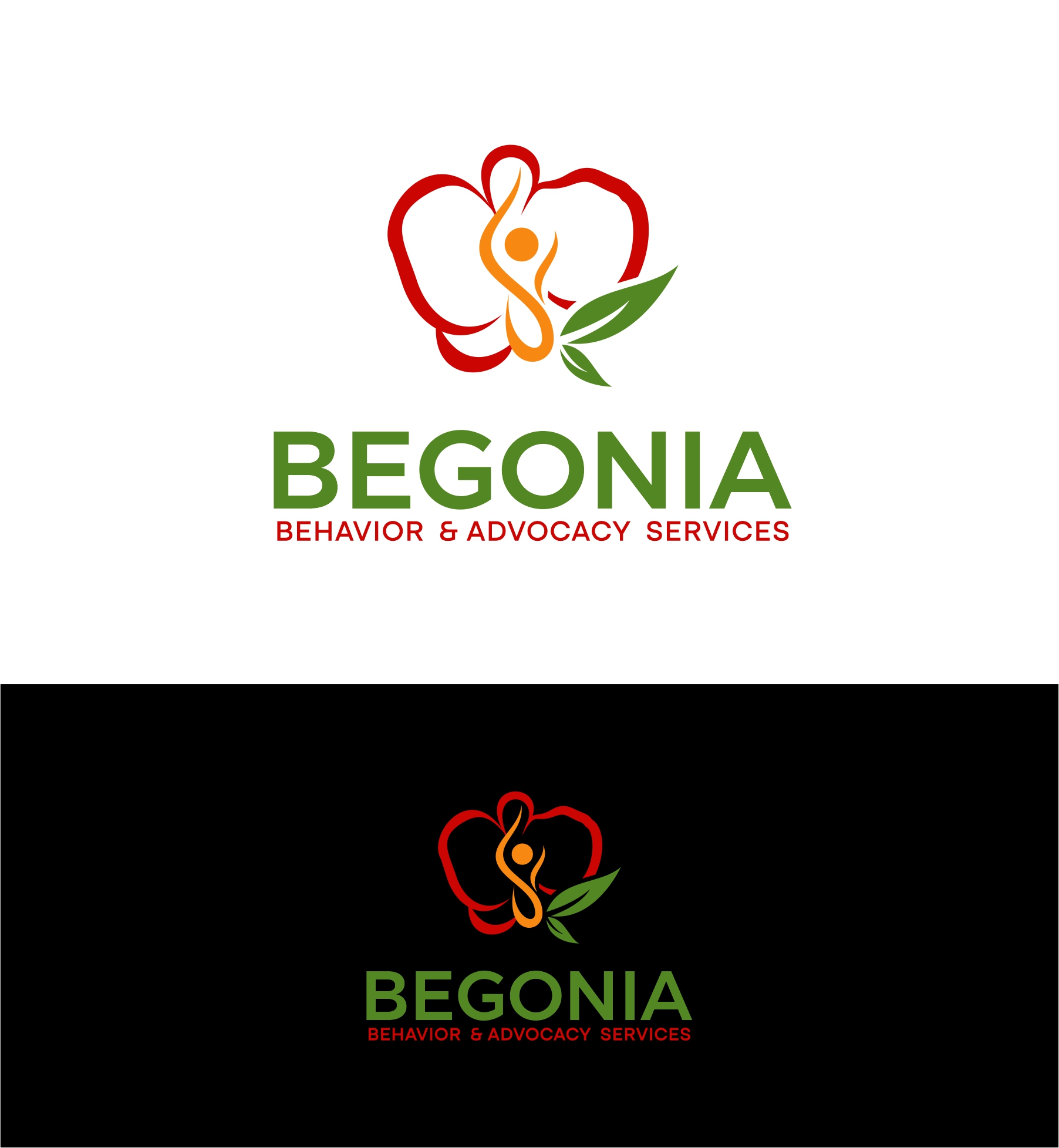Diseño de Logo por debdesign para Begonia Behavioral Services LLC | Diseño #33448445
