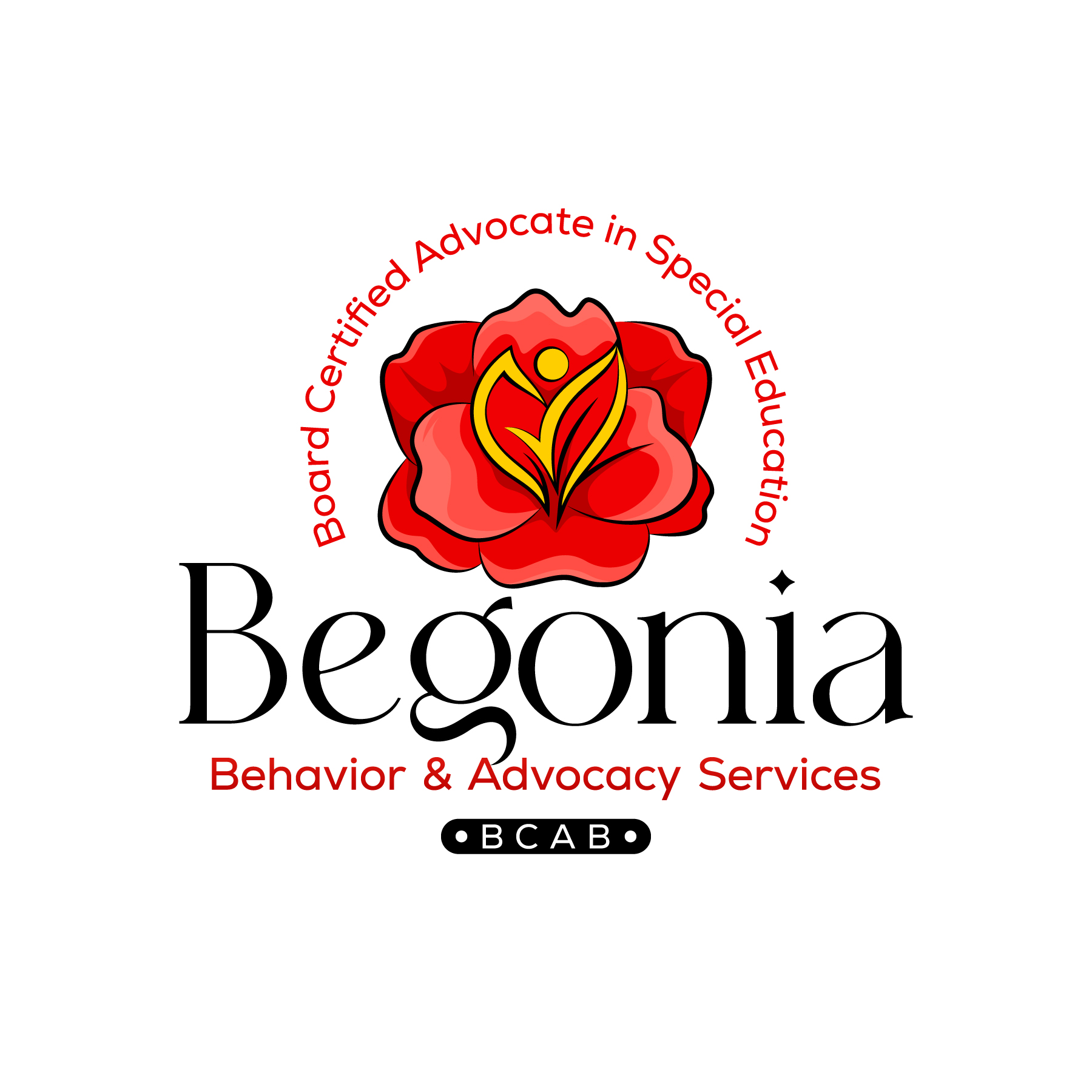Diseño de Logo por debdesign para Begonia Behavioral Services LLC | Diseño #33461061