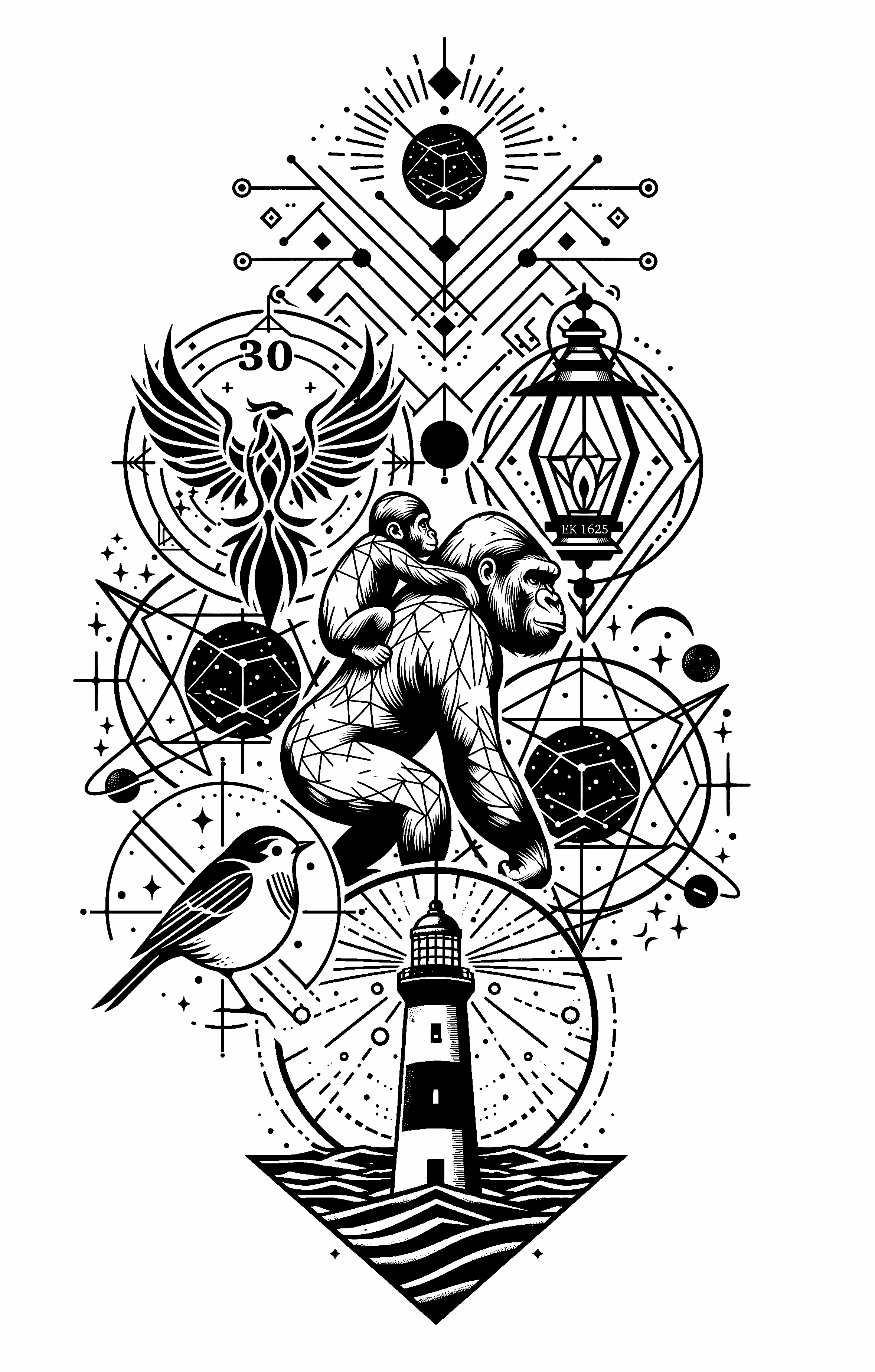 Diseño de Tatuaje por Mukuuu para Red Phoenix 5 | Diseño #33485491