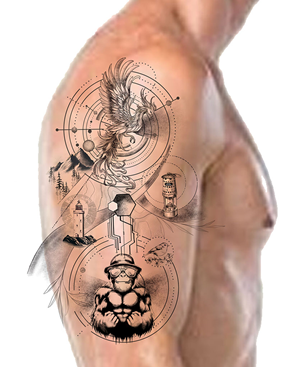 Tattoo Design by ioio for Red Phoenix 5 | Design: #33487762