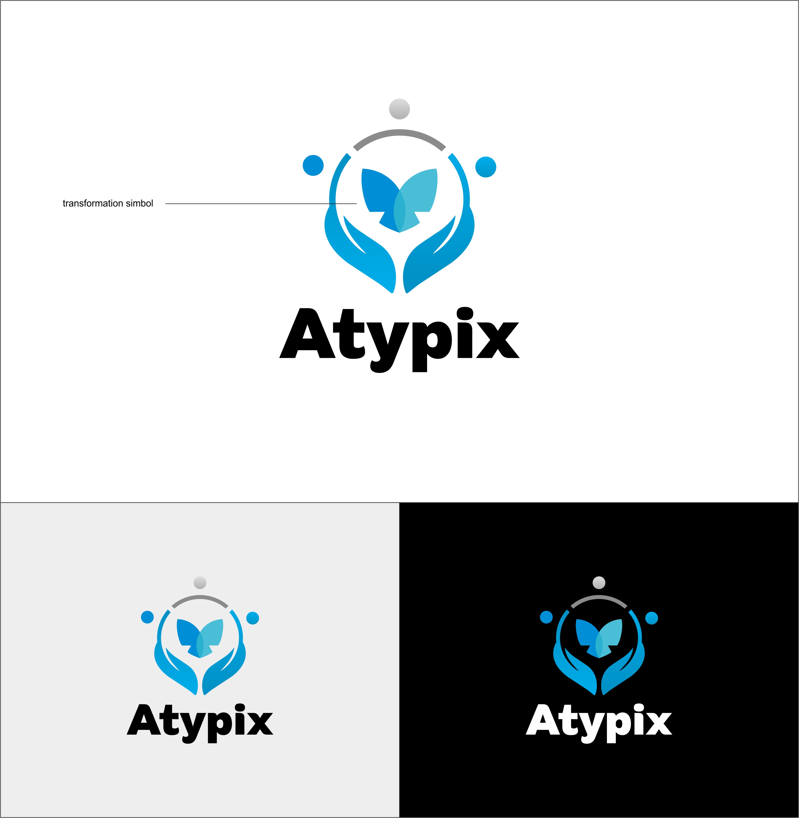 Logo Design by Student_art for Atypix | Design #33501564