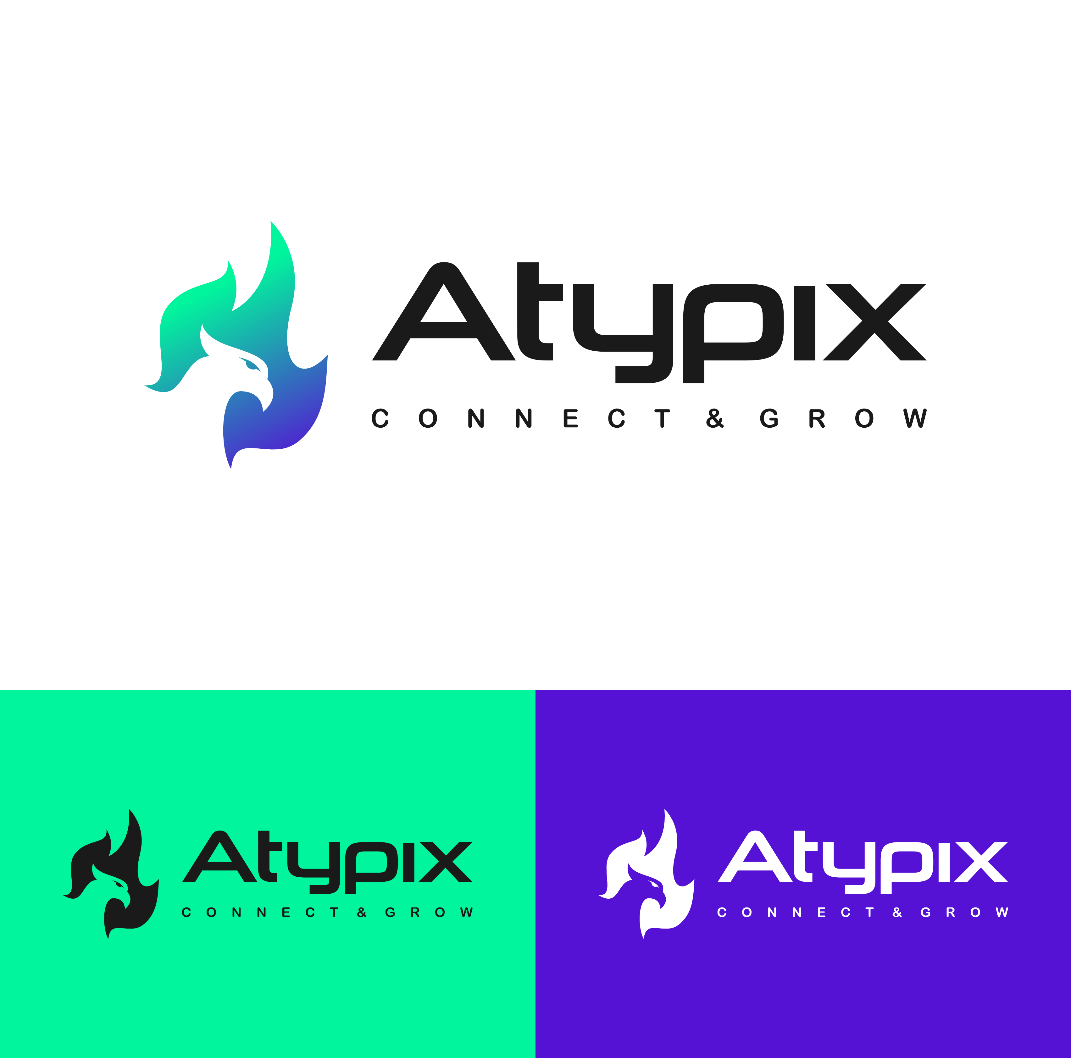 Logo-Design von DoppelGanger Studio für Atypix | Design #33469689