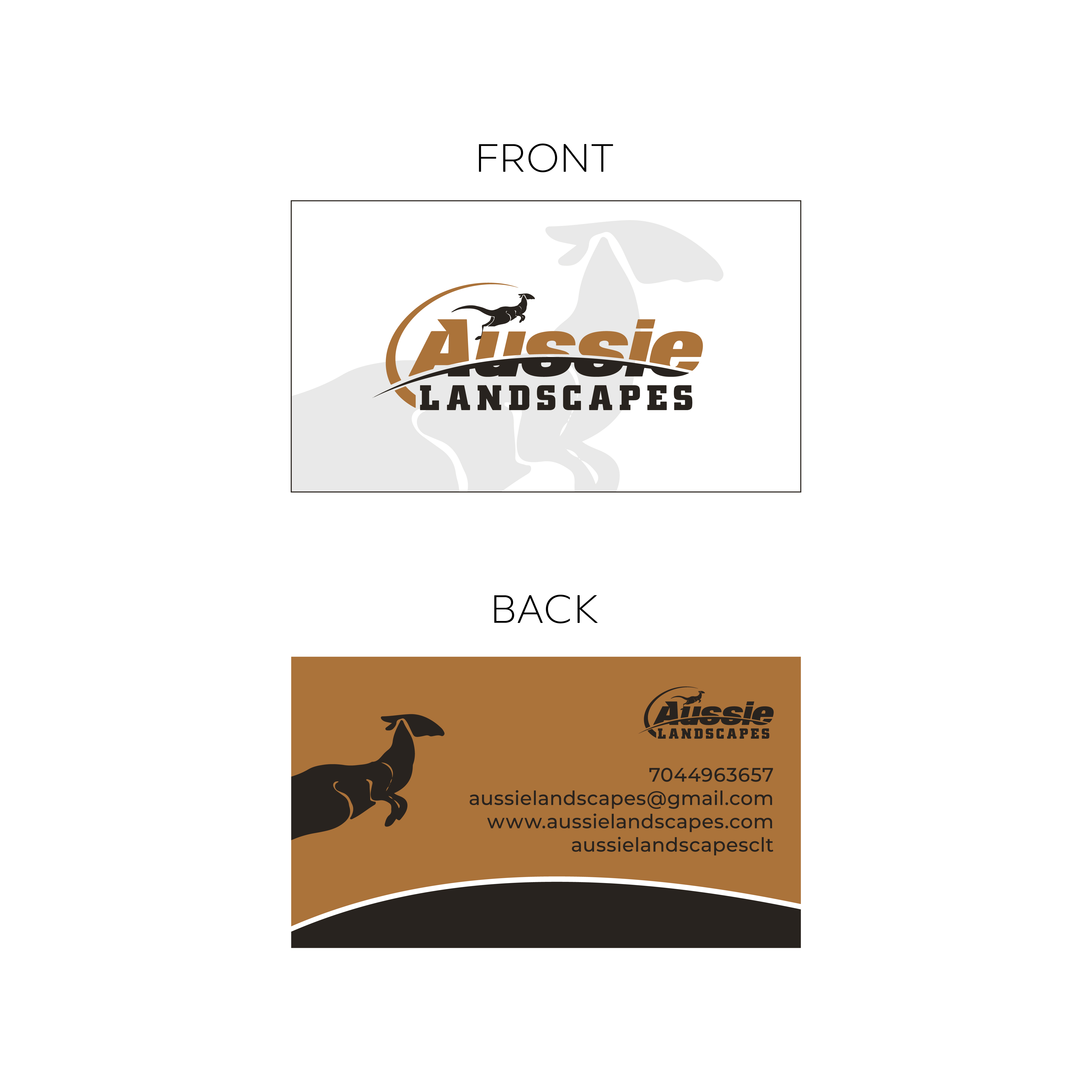Business Card Design by Brandon DZ for this project | Design #33457976