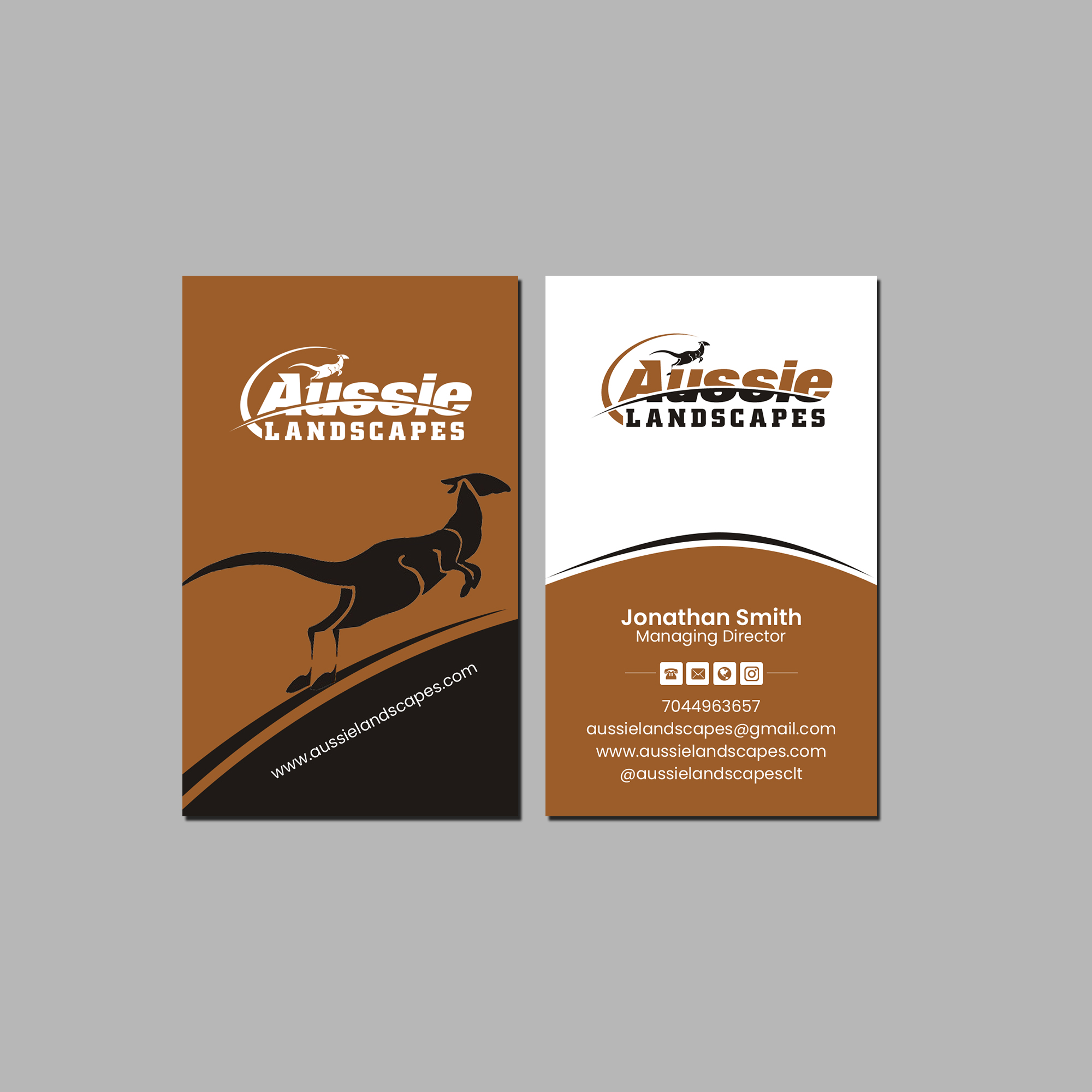 Business Card Design by Creations Box 2015 for this project | Design #33453658