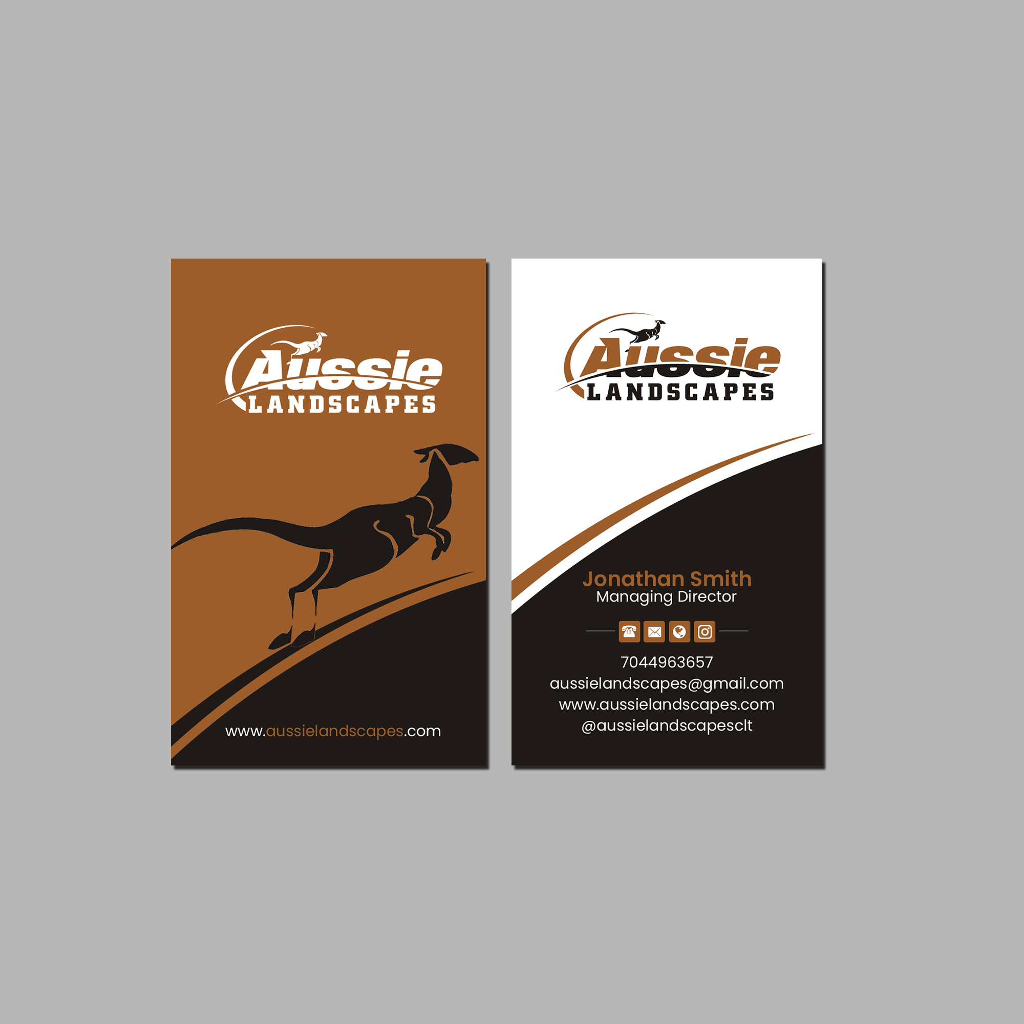 Business Card Design by Creations Box 2015 for this project | Design #33453663