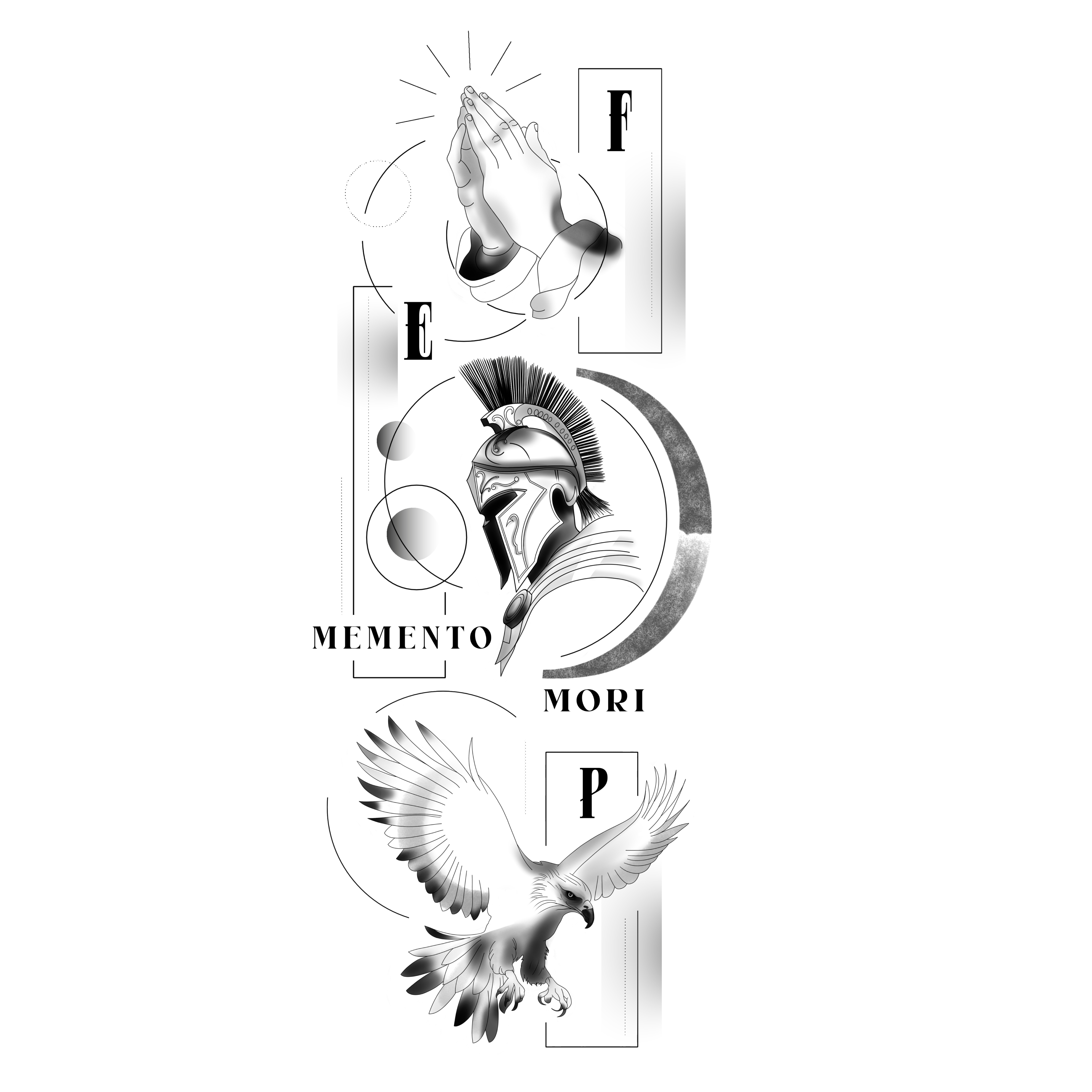 Tattoo Design by Sibylla for this project | Design #33491348