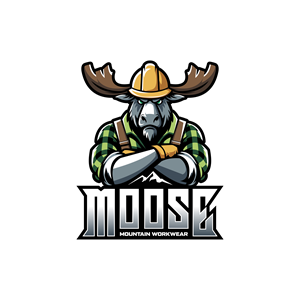Logo Design by Gasyary for Moose Mountain Workwear Ltd. | Design: #33497267