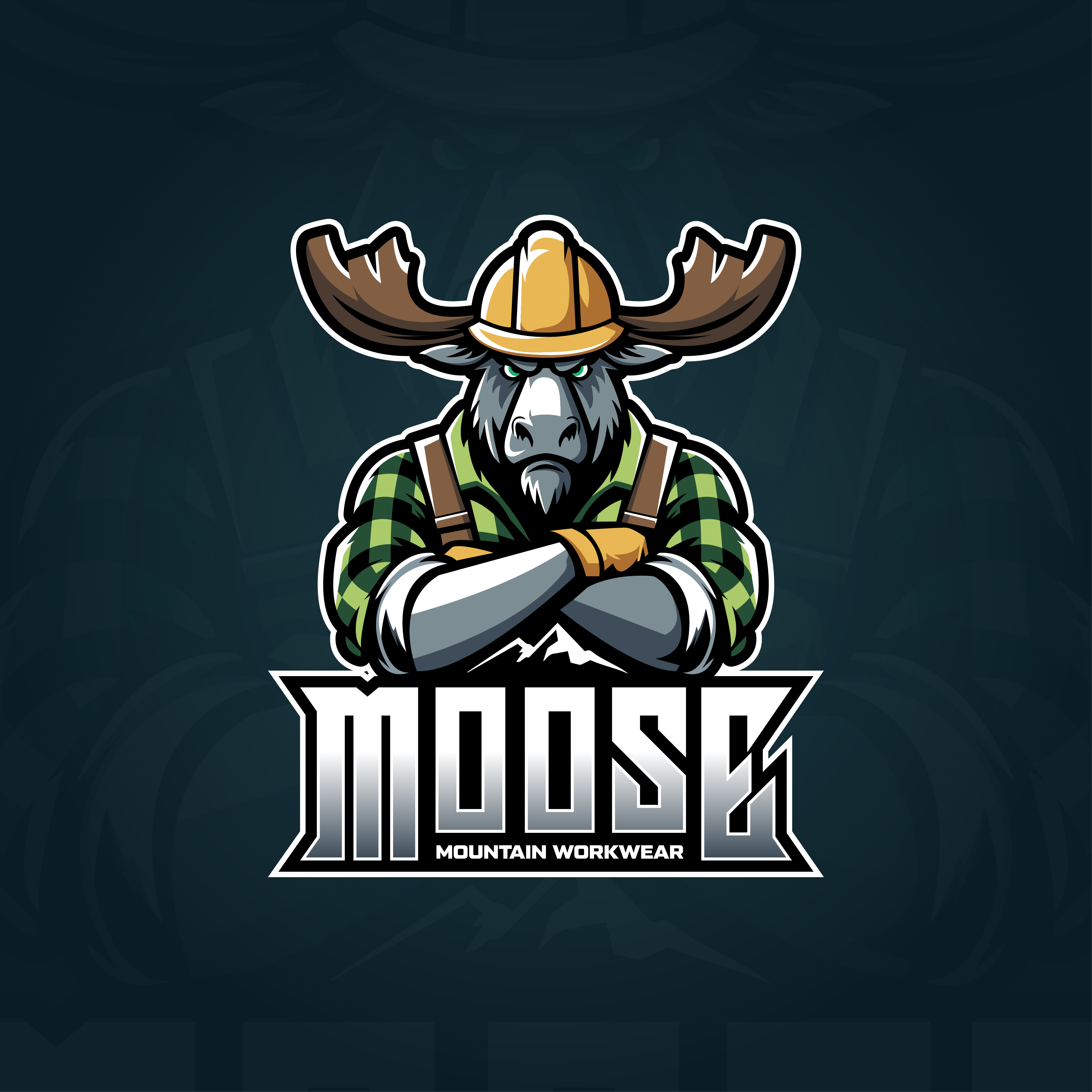 Logo Design by Gasyary for Moose Mountain Workwear Ltd. | Design #33497268