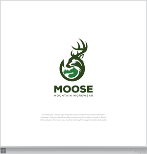 Logo-Design von Tordoria für Moose Mountain Workwear Ltd. | Design: #33465666