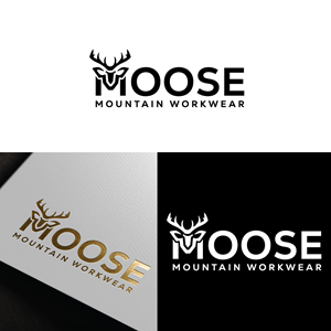 Logo-Design von Md Nurullah 1 für Moose Mountain Workwear Ltd. | Design: #33464707