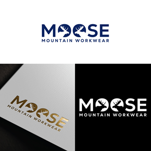 Logo-Design von Md Nurullah 1 für Moose Mountain Workwear Ltd. | Design: #33464742