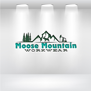 Logo Design by Mk_Graphix for Moose Mountain Workwear Ltd. | Design: #33461759