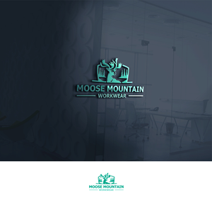 Logo Design by mekail for Moose Mountain Workwear Ltd. | Design: #33461503