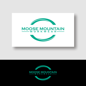 Logo Design by semarco for Moose Mountain Workwear Ltd. | Design: #33459588