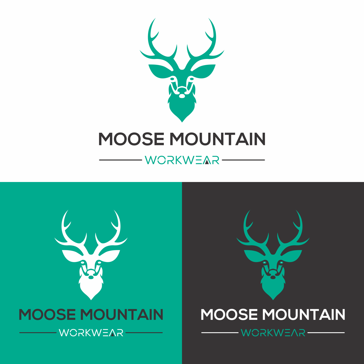 Logo Design by pusing for Moose Mountain Workwear Ltd. | Design #33463863
