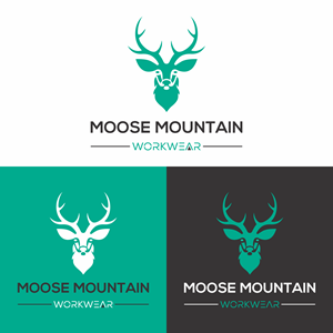 Logo-Design von pusing für Moose Mountain Workwear Ltd. | Design: #33463863