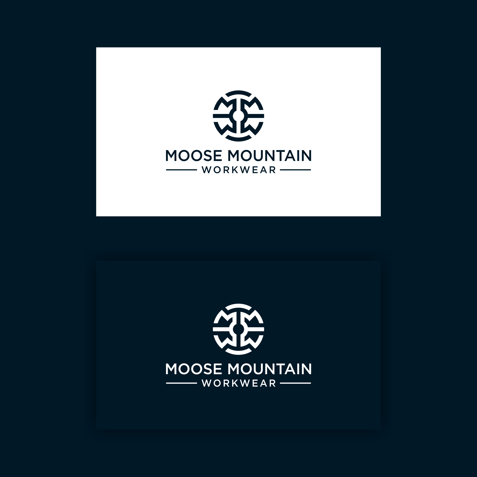 Logo Design by B.O_studio for Moose Mountain Workwear Ltd. | Design #33501797