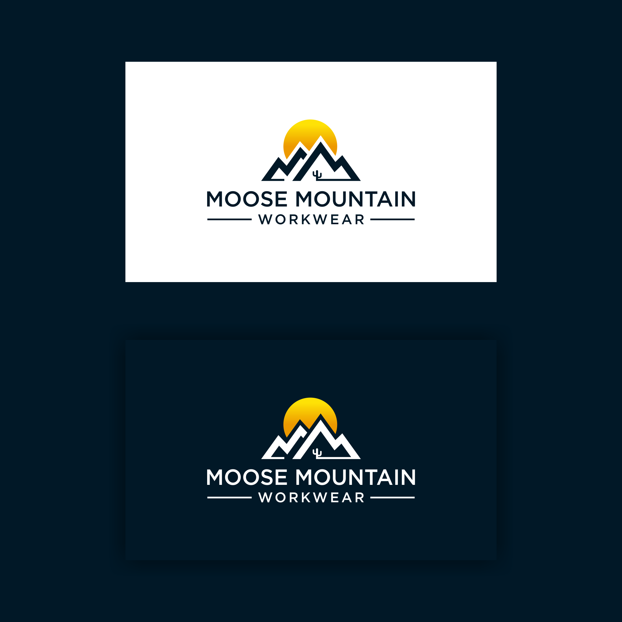 Logo Design by B.O_studio for Moose Mountain Workwear Ltd. | Design #33501809