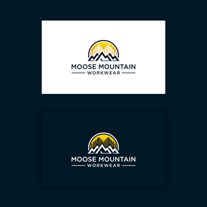 Logo Design by B.O_studio for Moose Mountain Workwear Ltd. | Design: #33501830
