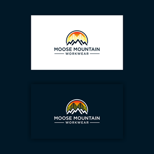 Logo Design by B.O_studio for Moose Mountain Workwear Ltd. | Design: #33501838