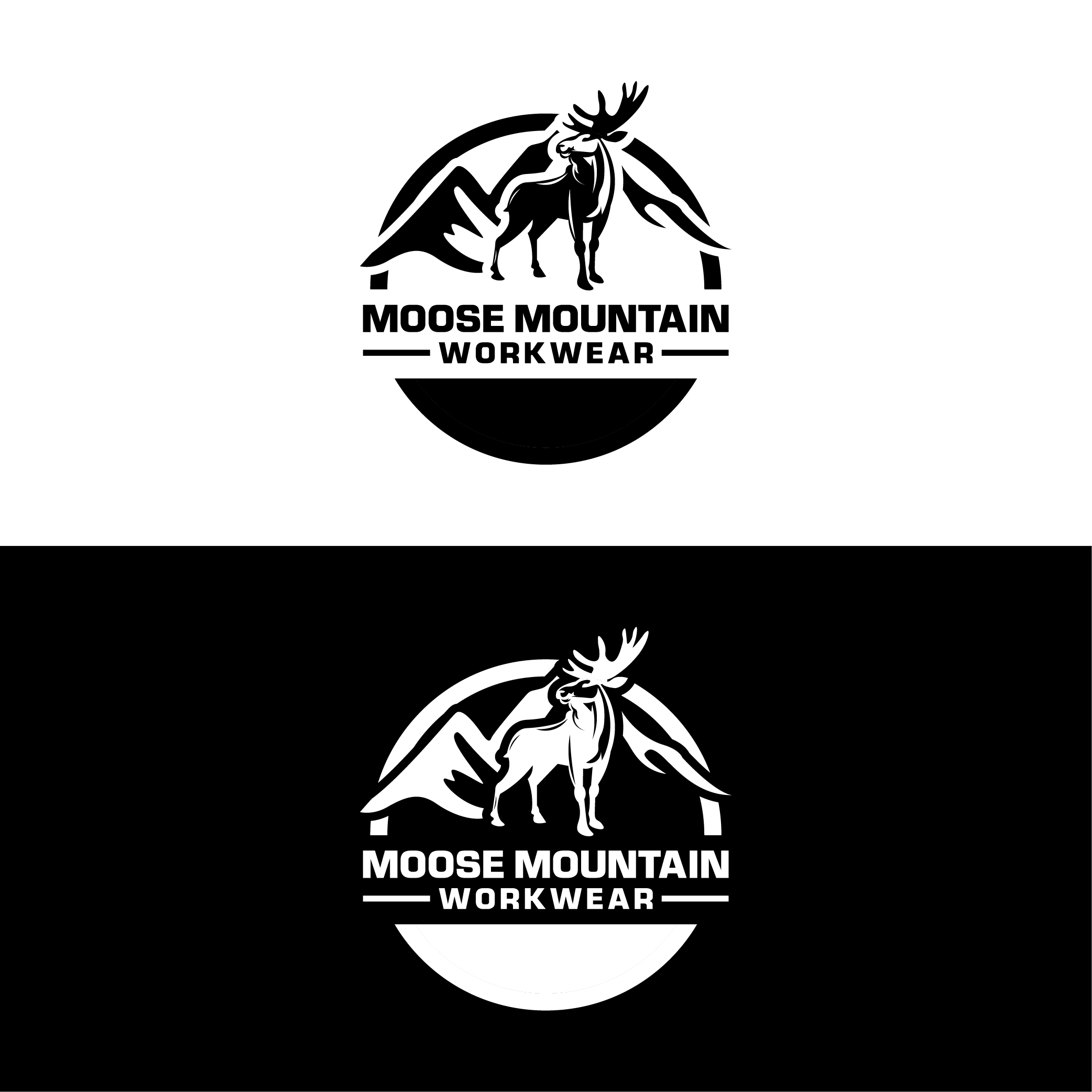 Logo Design by design wae for Moose Mountain Workwear Ltd. | Design #33460020