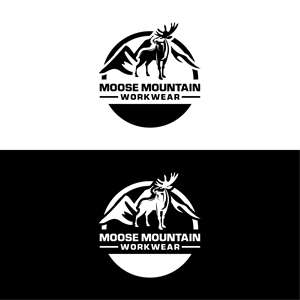 Logo Design by design wae for Moose Mountain Workwear Ltd. | Design: #33460020
