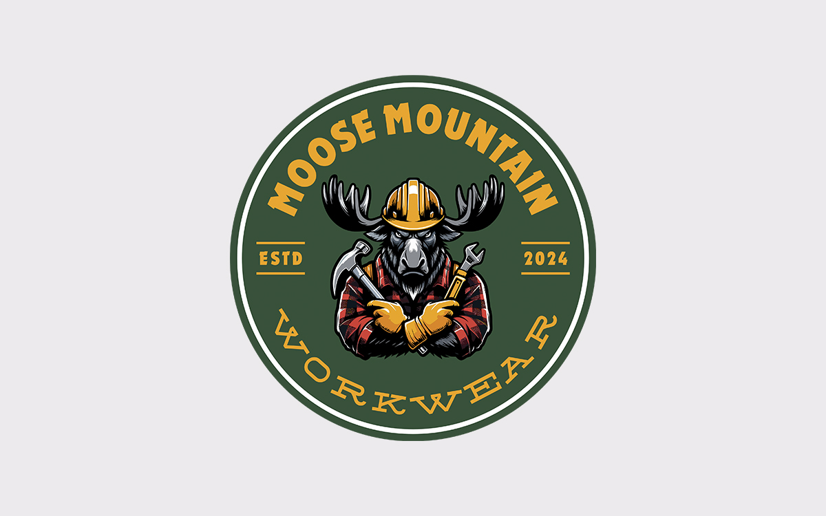 Logo Design by Zonda Studio for Moose Mountain Workwear Ltd. | Design #33464003