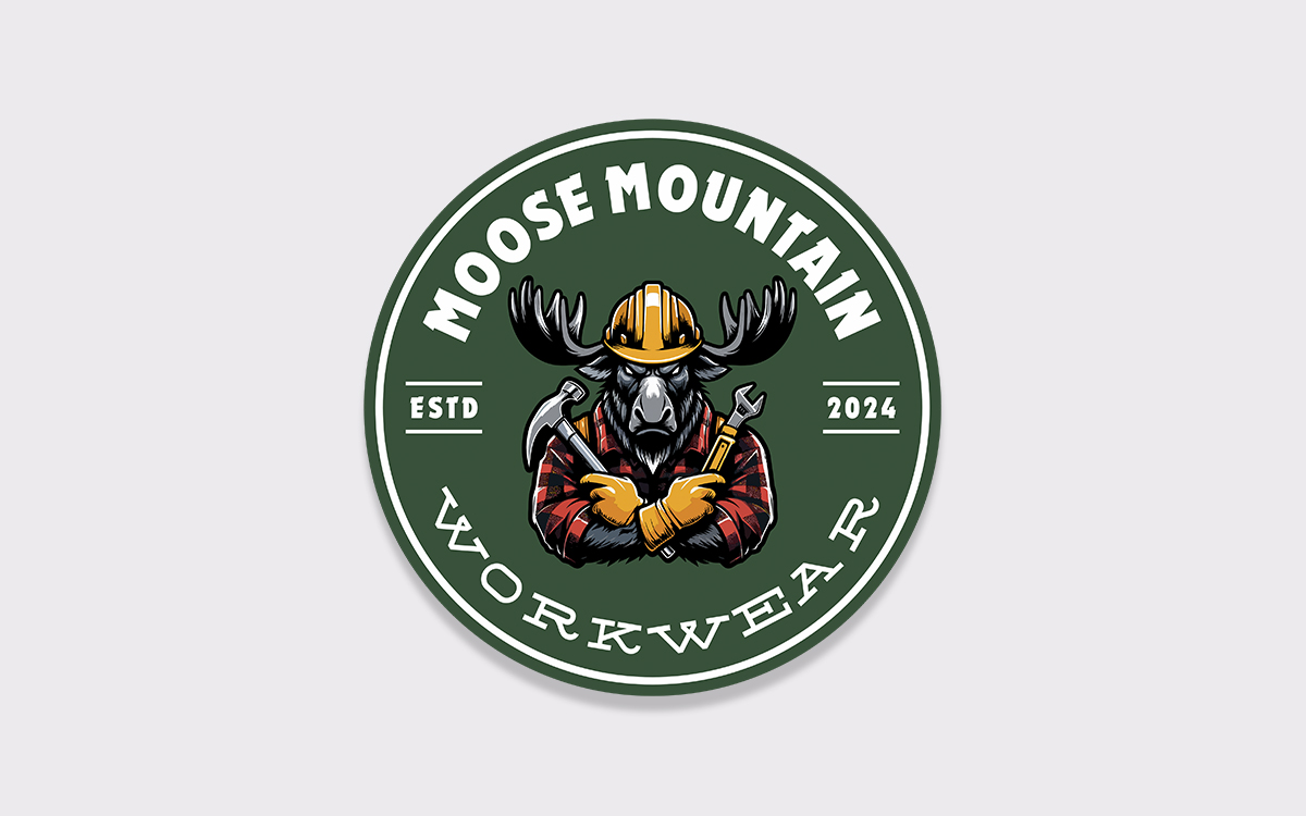 Logo Design by Zonda Studio for Moose Mountain Workwear Ltd. | Design #33465898