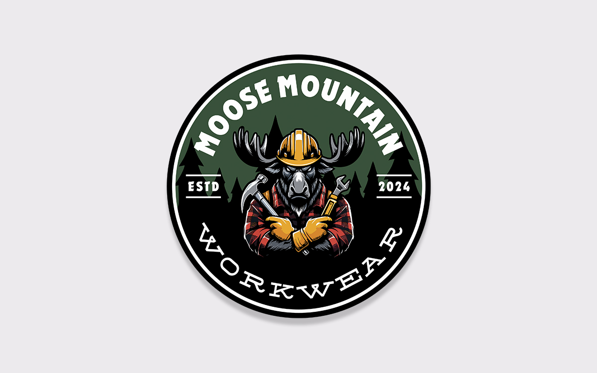 Logo Design by Zonda Studio for Moose Mountain Workwear Ltd. | Design: #33465901