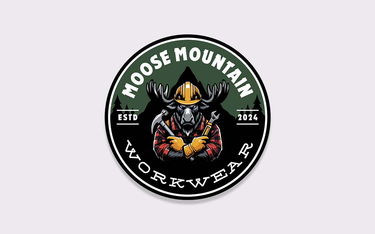 Logo Design by Zonda Studio for Moose Mountain Workwear Ltd. | Design #33505068