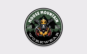 Logo Design by Zonda Studio for Moose Mountain Workwear Ltd. | Design: #33505069