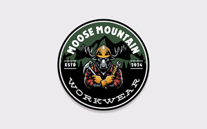 Logo Design by Zonda Studio for Moose Mountain Workwear Ltd. | Design: #33518767