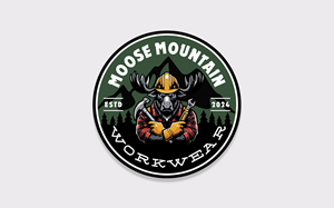 Logo Design by Zonda Studio for Moose Mountain Workwear Ltd. | Design: #33518768