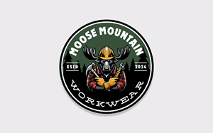 Logo Design by Zonda Studio for Moose Mountain Workwear Ltd. | Design: #33521860