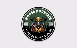 Logo Design by Zonda Studio for Moose Mountain Workwear Ltd. | Design: #33521861
