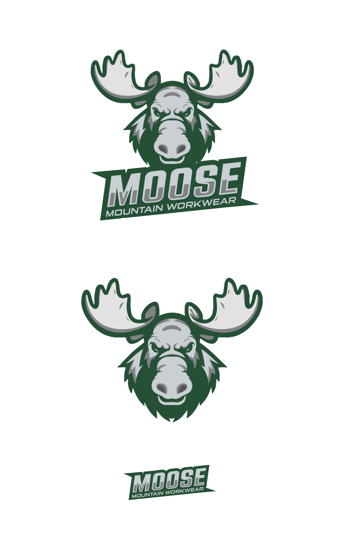 Logo Design by apik. for Moose Mountain Workwear Ltd. | Design #33459853