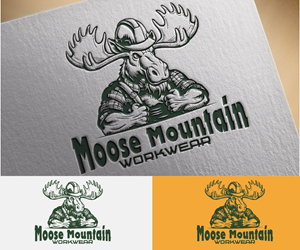 Logo-Design von S5 für Moose Mountain Workwear Ltd. | Design: #33459326