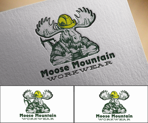 Logo-Design von S5 für Moose Mountain Workwear Ltd. | Design: #33465327