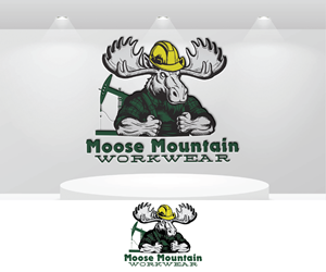 Logo-Design von S5 für Moose Mountain Workwear Ltd. | Design: #33466003