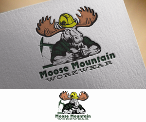 Logo-Design von S5 für Moose Mountain Workwear Ltd. | Design: #33466108